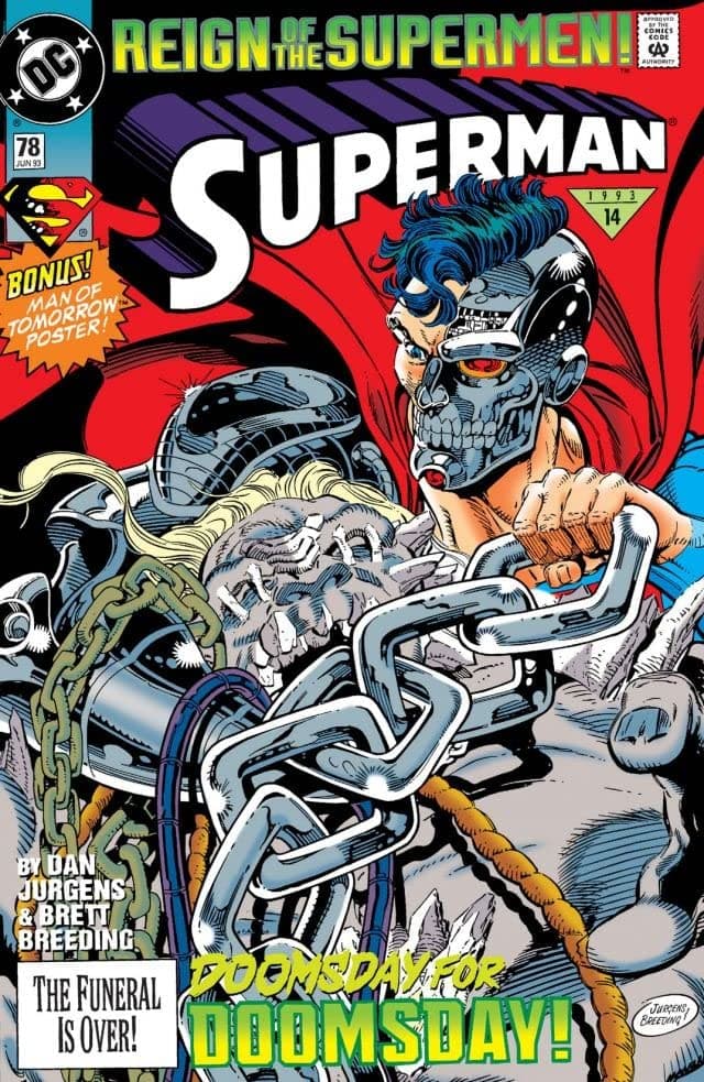Superman #78 cover