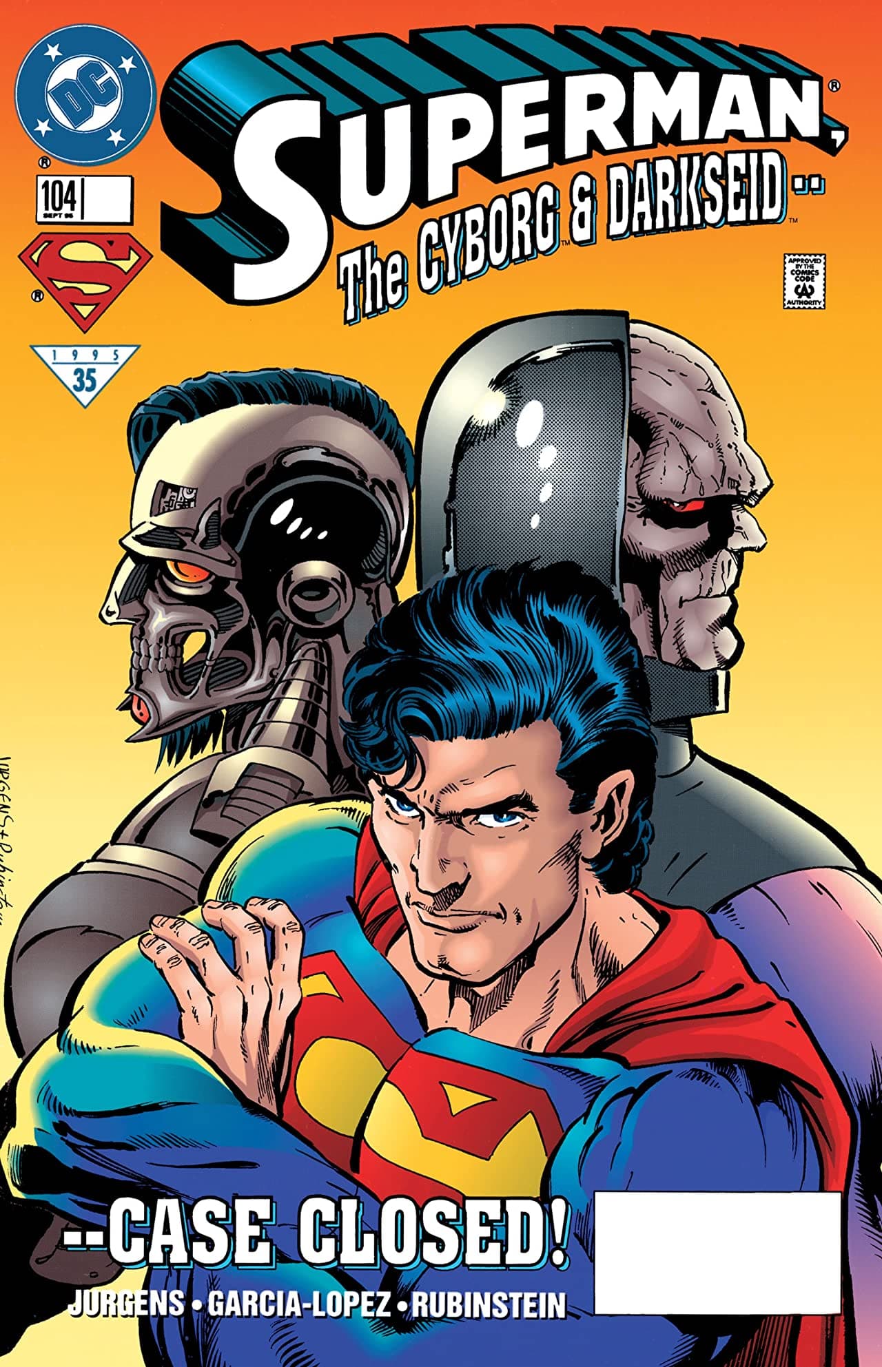 Superman #104 cover