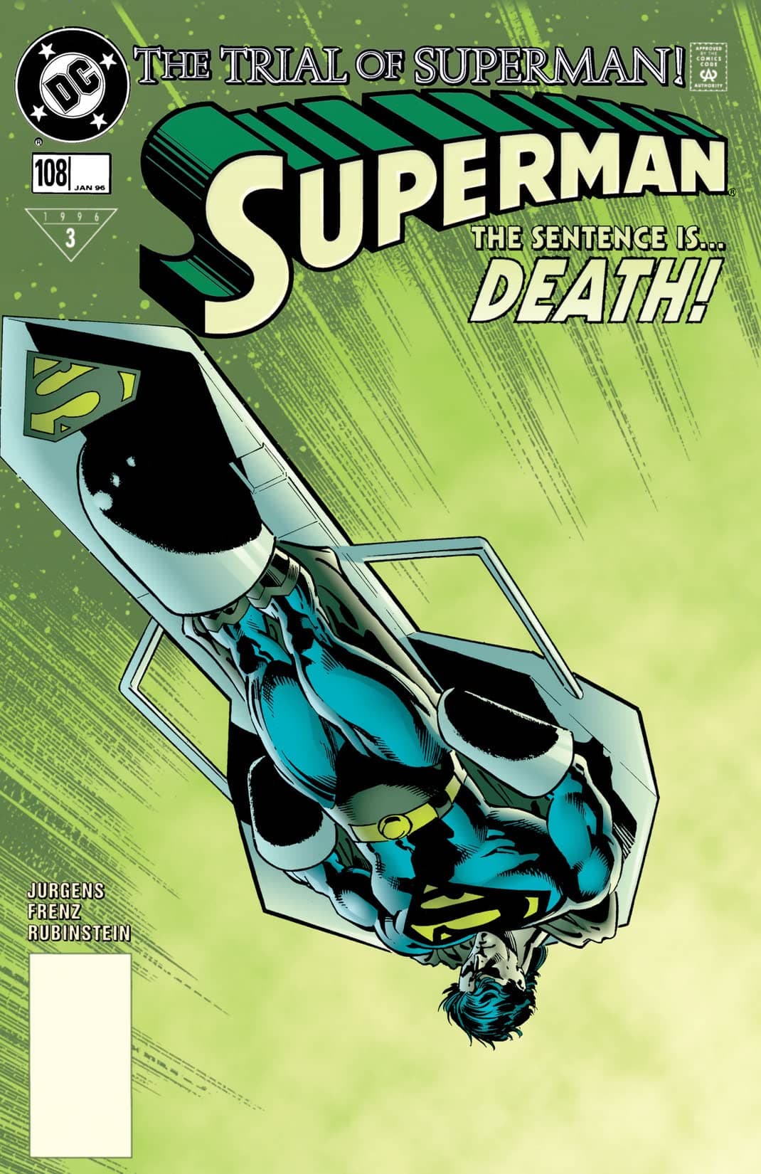 Superman #108 cover