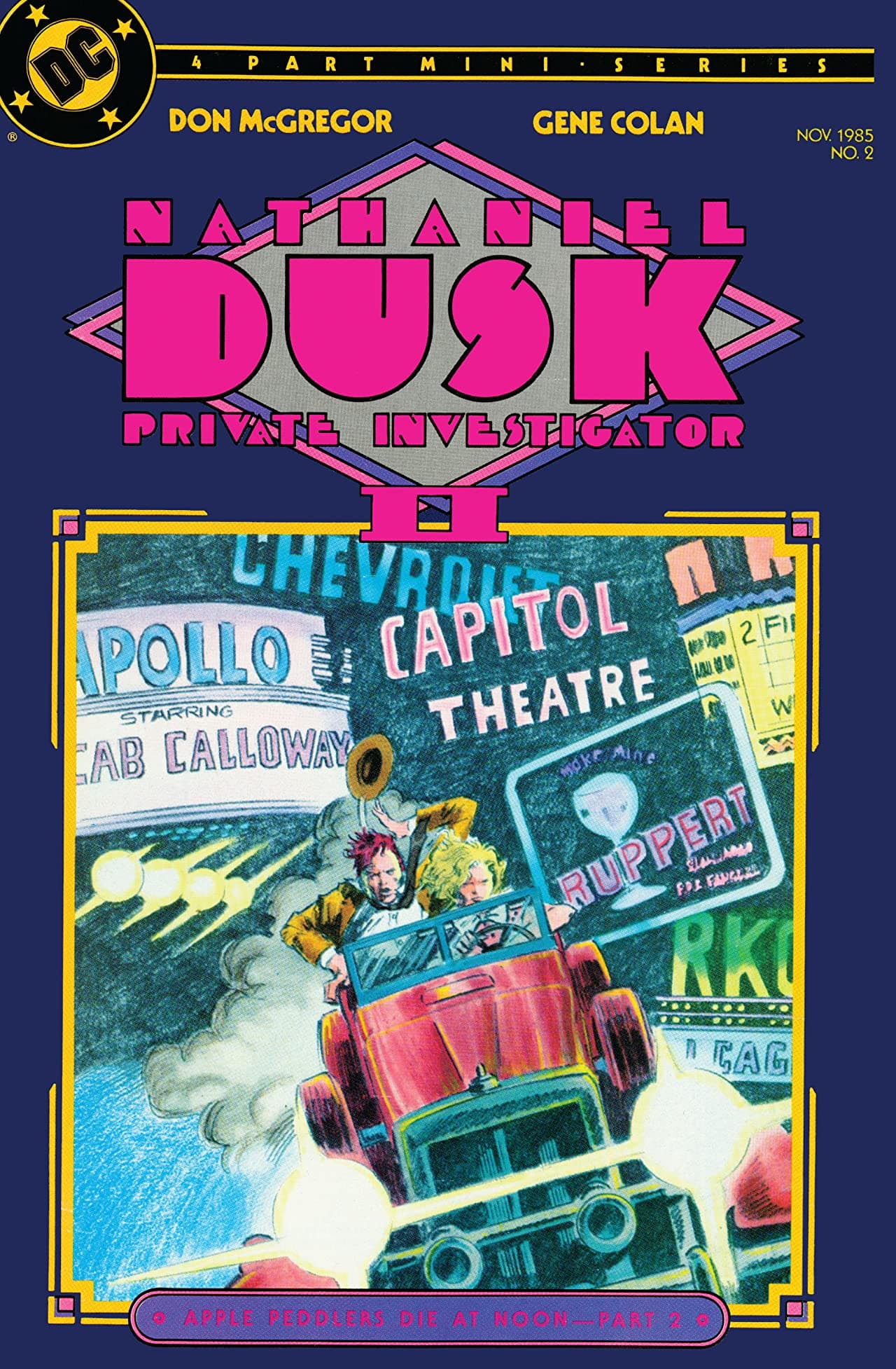 Nathaniel Dusk II #2 cover