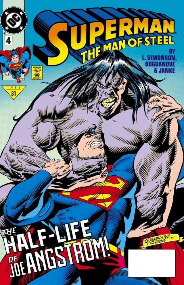 Superman: The Man of Steel #4 cover