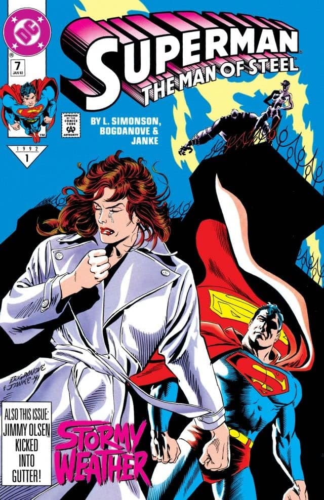 Superman: The Man of Steel #7 cover