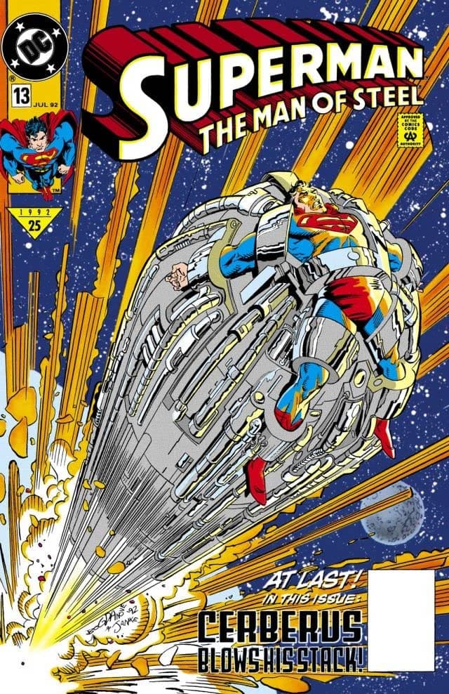 Superman: The Man of Steel #13 cover