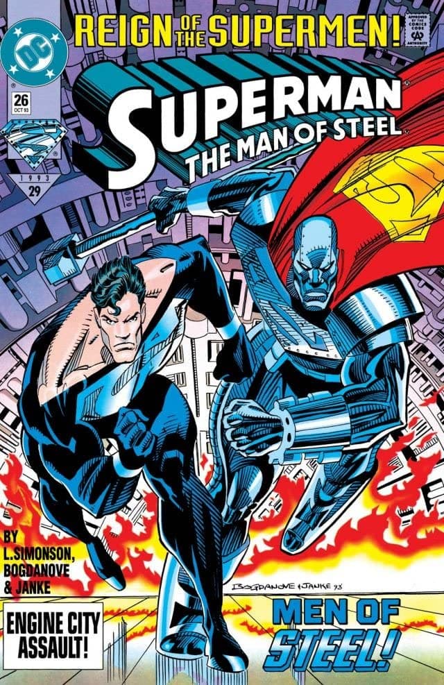 Superman: The Man of Steel #26 cover