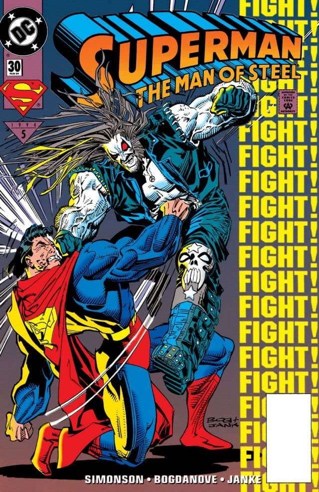 Superman: The Man of Steel #30 cover
