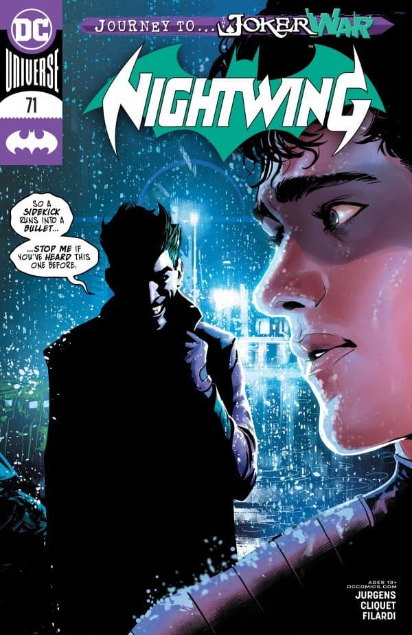 Nightwing #71 cover
