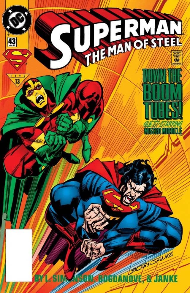 Superman: The Man of Steel #43 cover