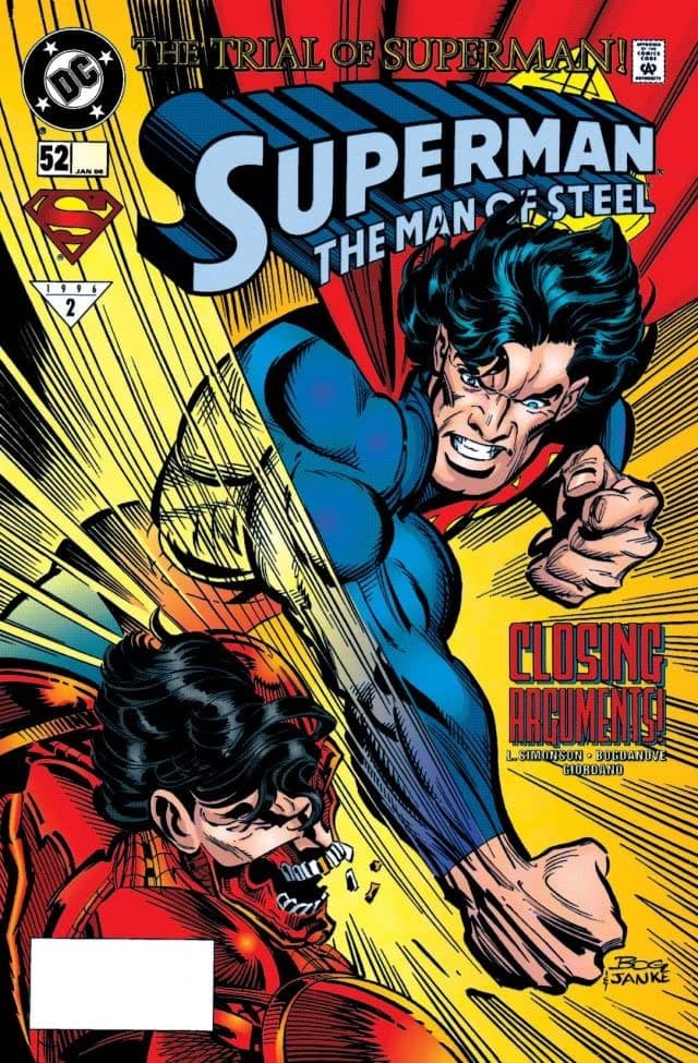 Superman: The Man of Steel #52 cover