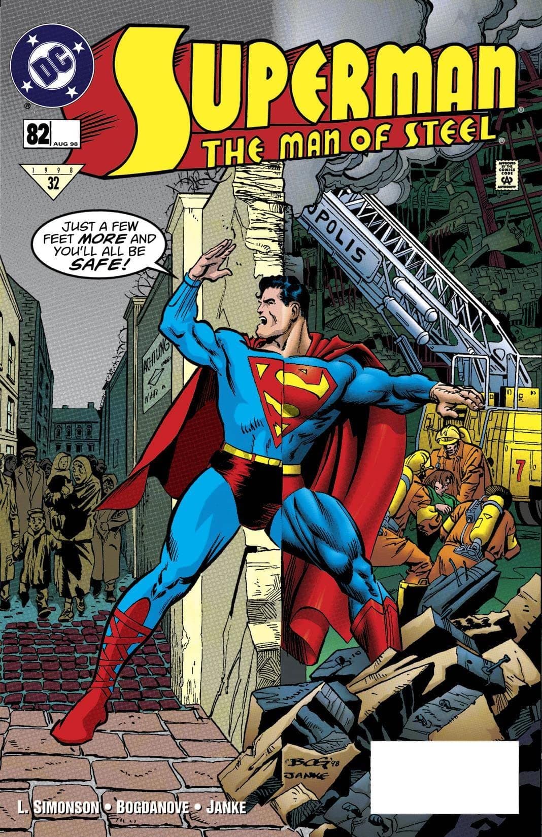 Superman: The Man of Steel #82 cover