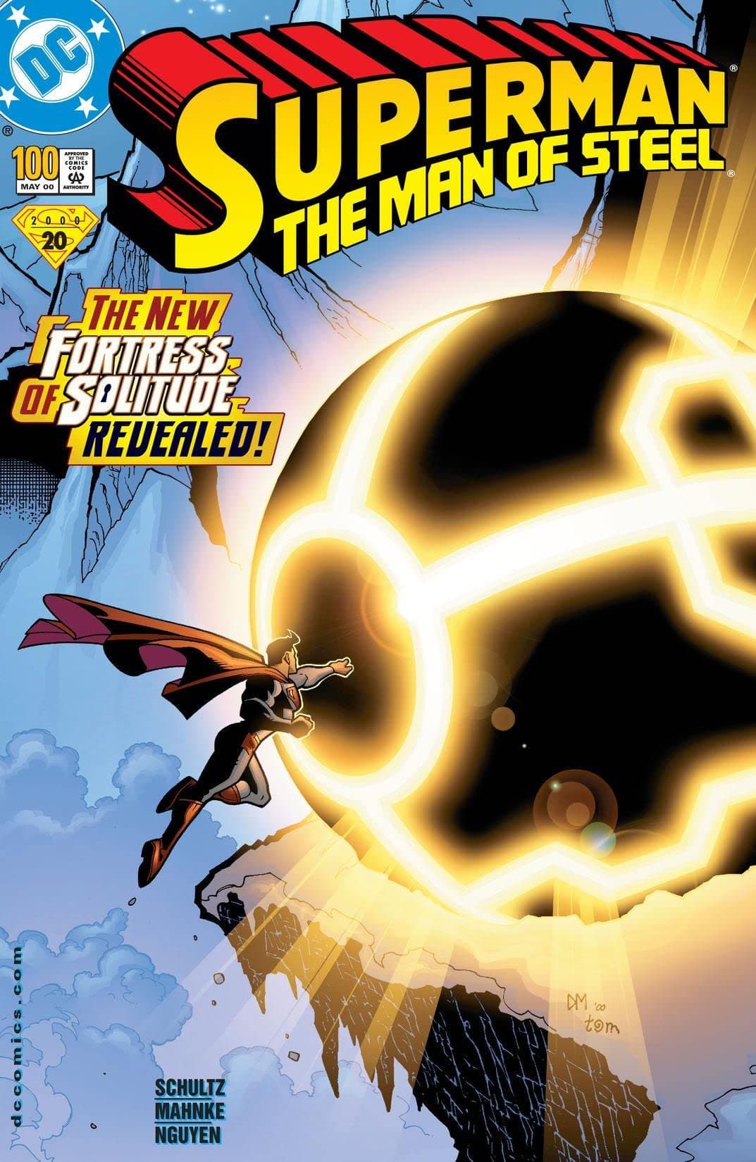 Superman: The Man of Steel #100 cover