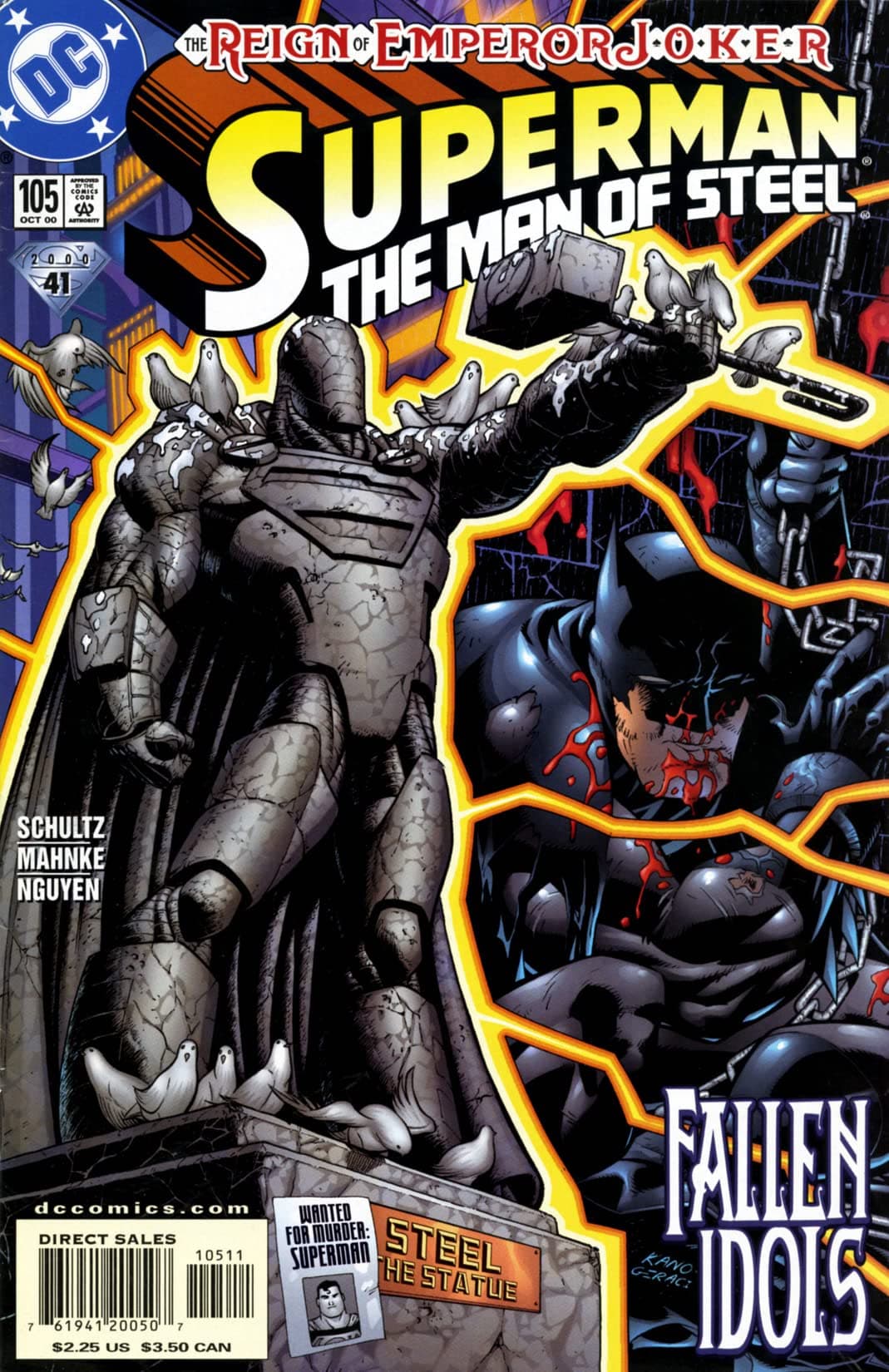 Superman: The Man of Steel #105 cover