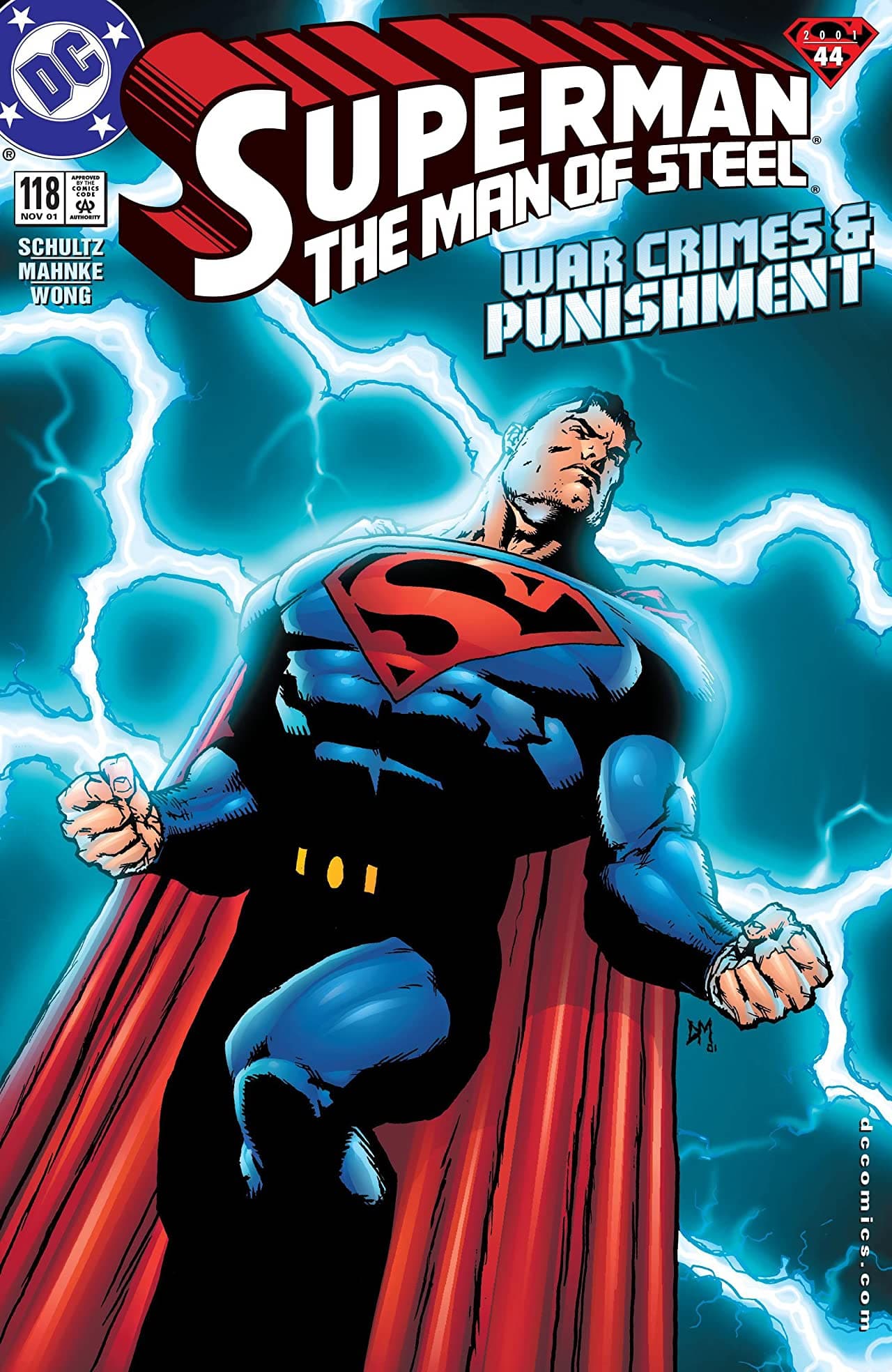 Superman: The Man of Steel #118 cover