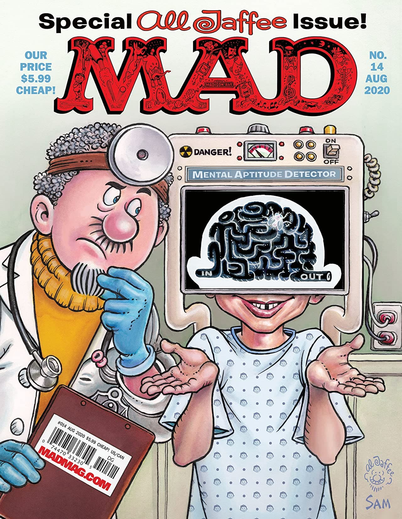 MAD Magazine #14 cover
