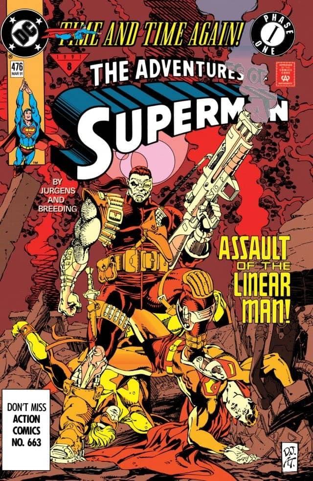 Adventures of Superman #476 cover