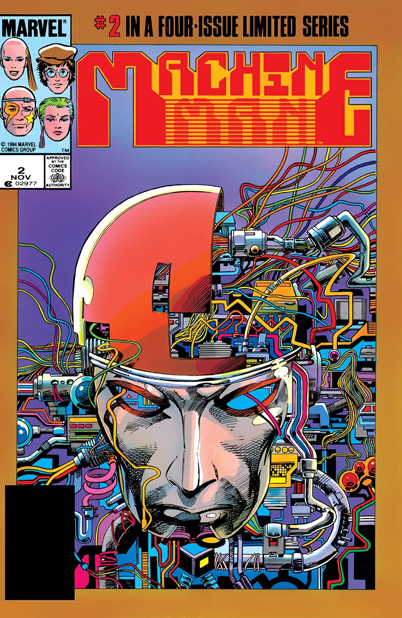 Machine Man #2 cover