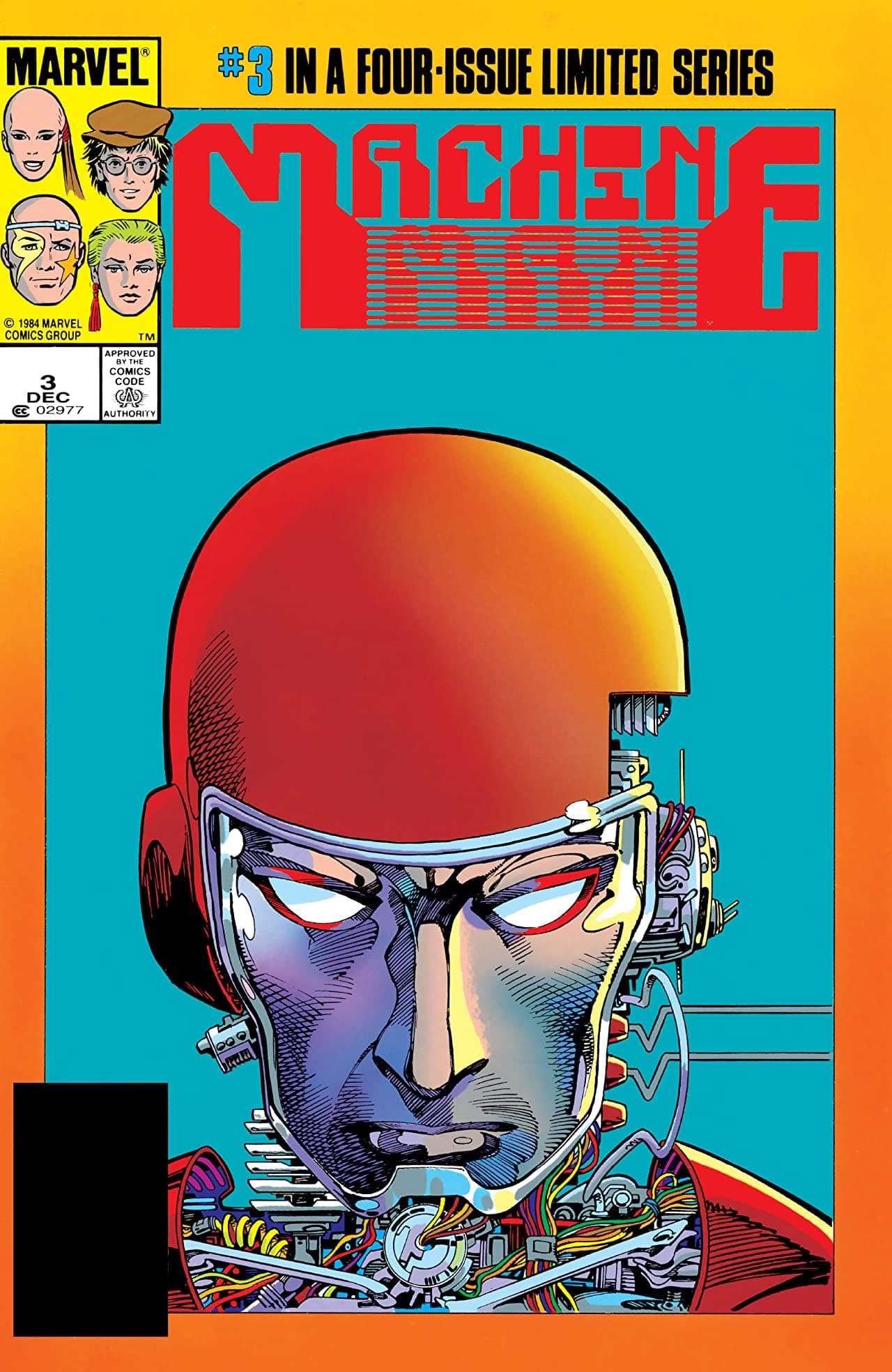 Machine Man #3 cover