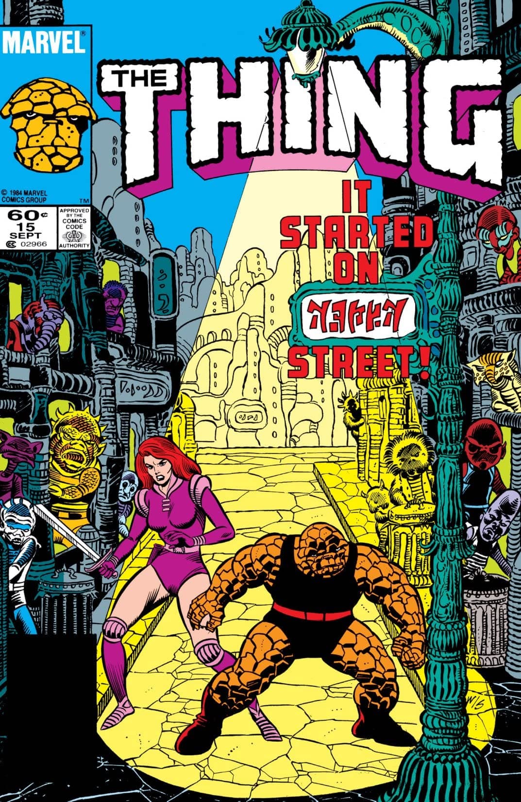 The Thing #15 cover