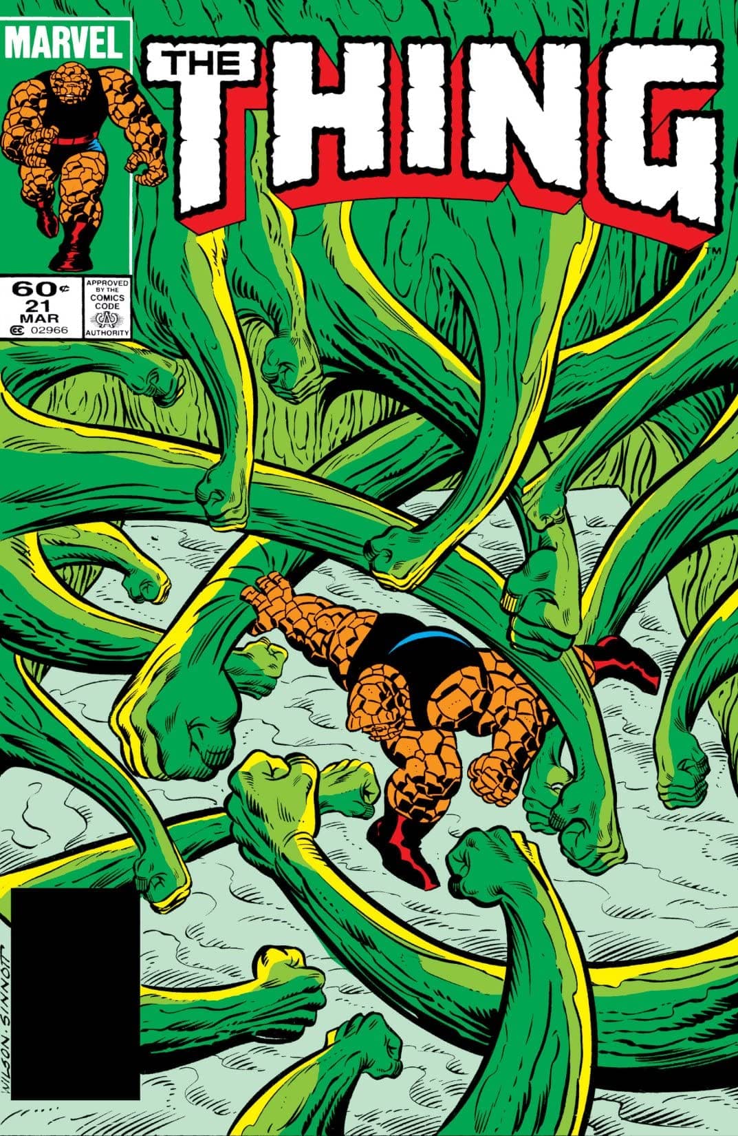 The Thing #21 cover