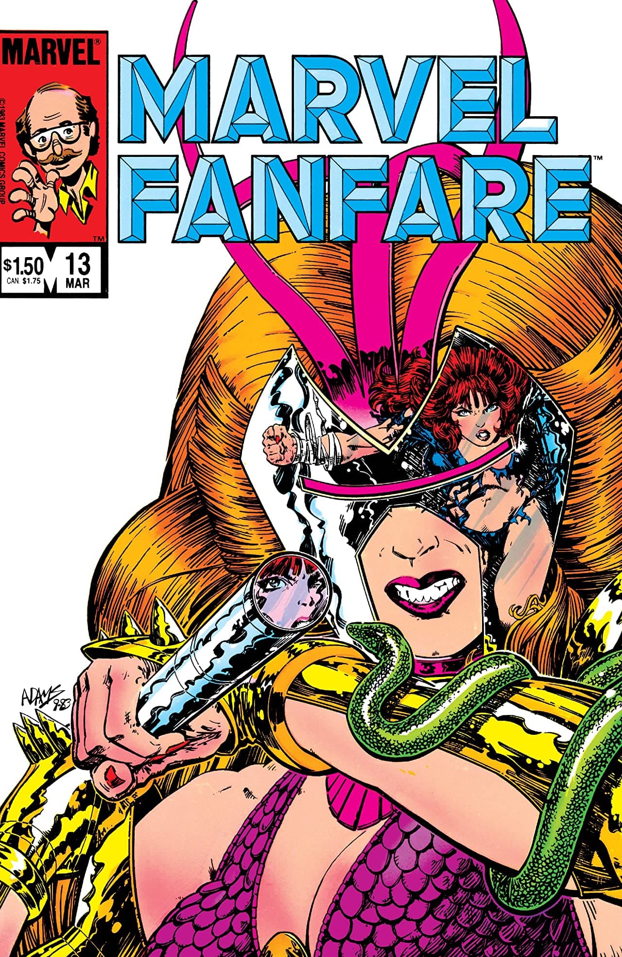 Marvel Fanfare #13 cover