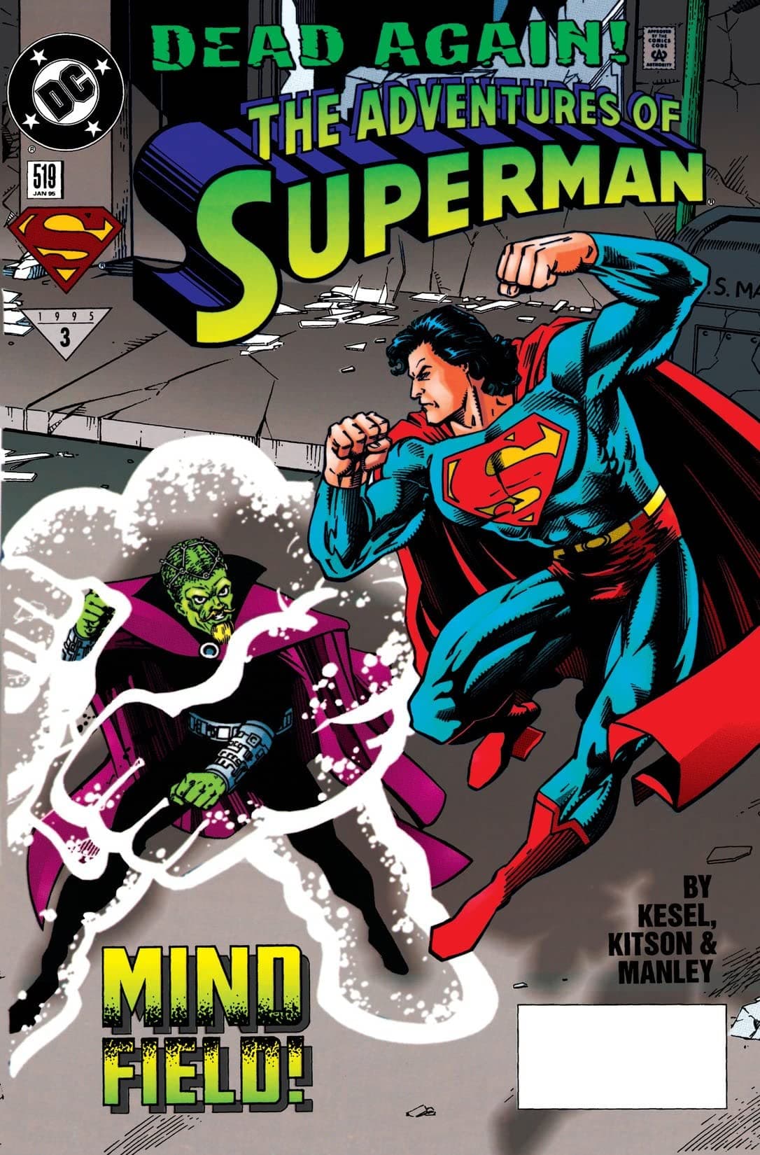 Adventures of Superman #519 cover
