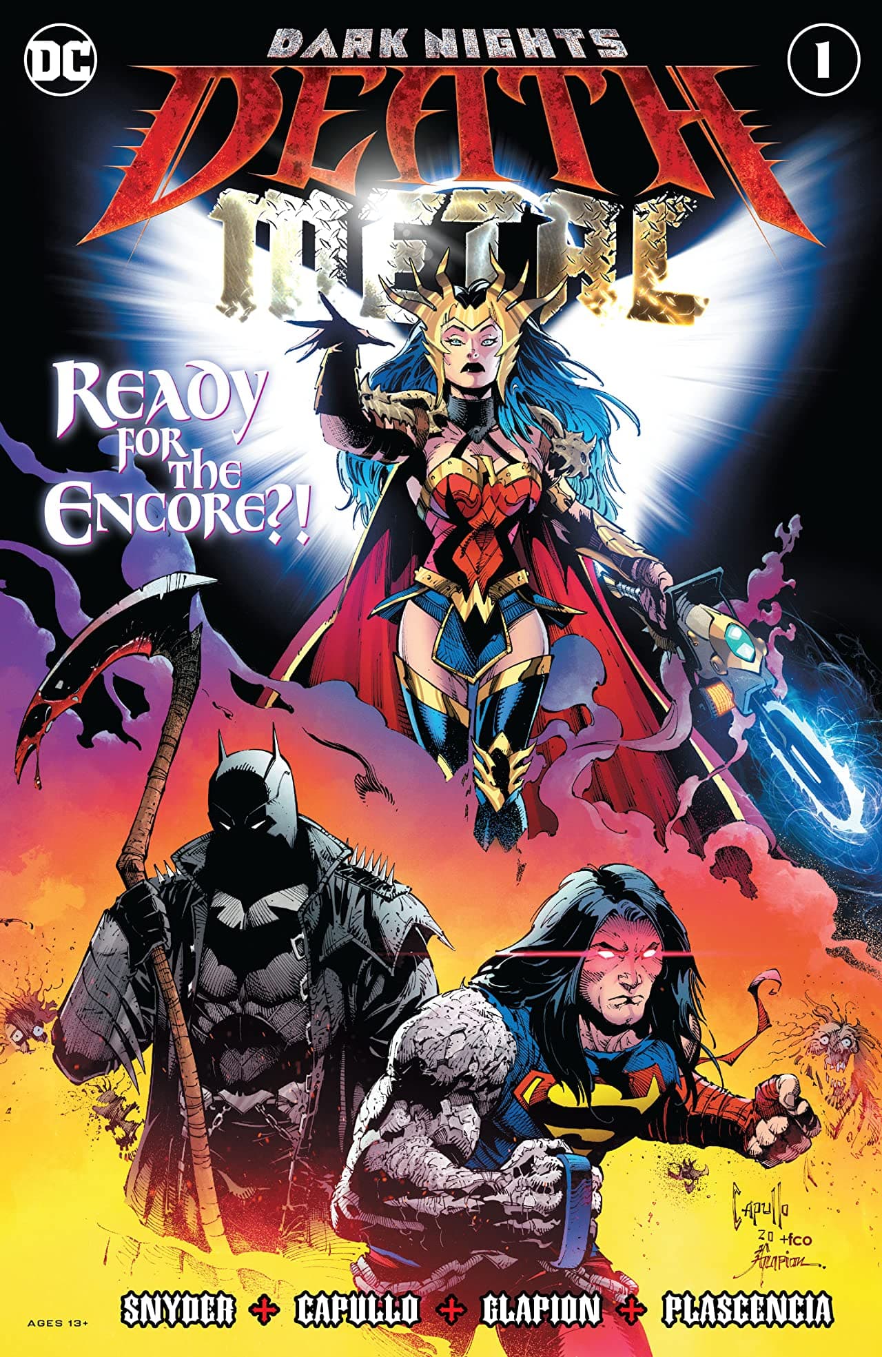 Dark Nights: Death Metal #1 cover