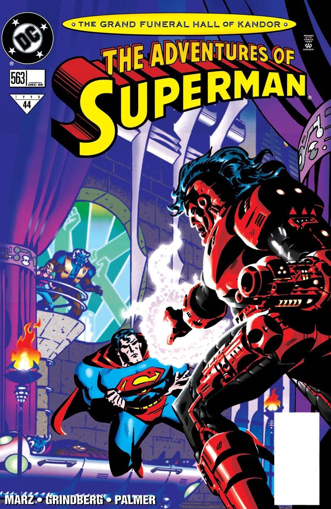 Adventures of Superman #563 cover