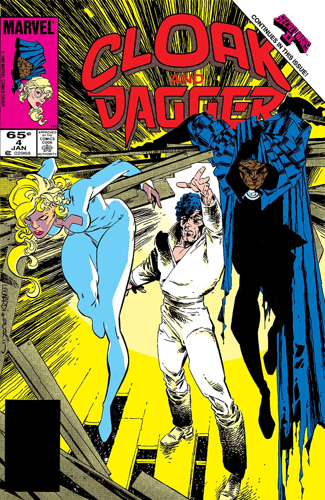 Cloak and Dagger #4 cover