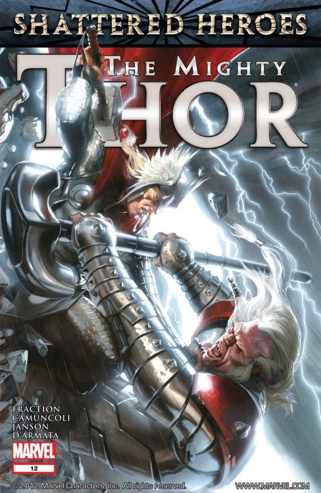 The Mighty Thor #12 cover