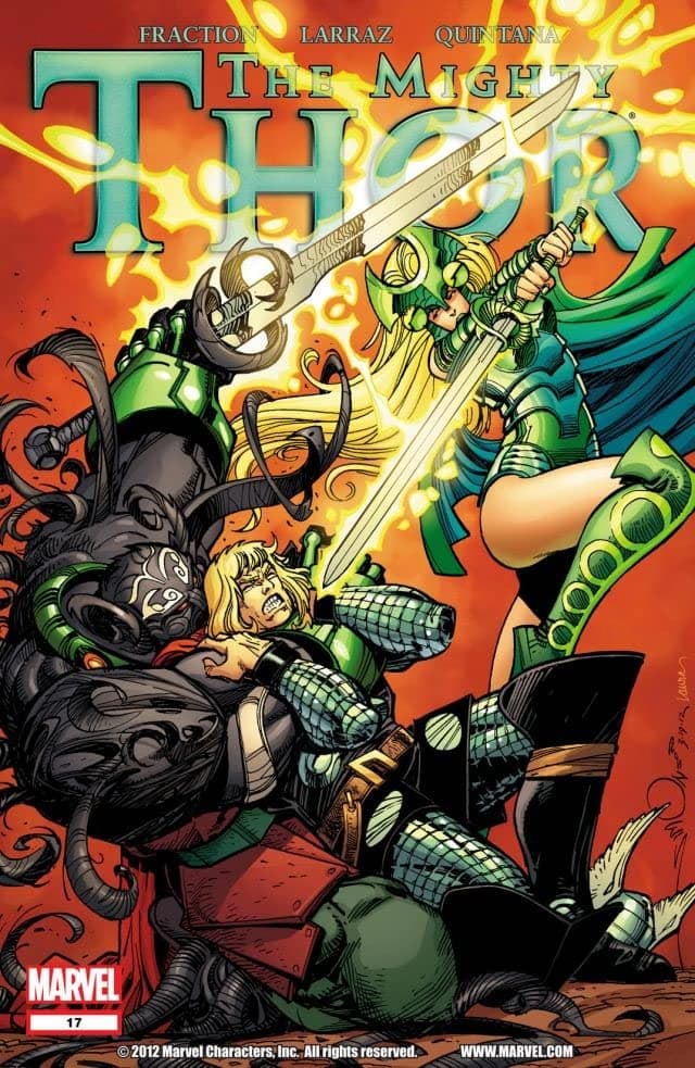 The Mighty Thor #17 cover