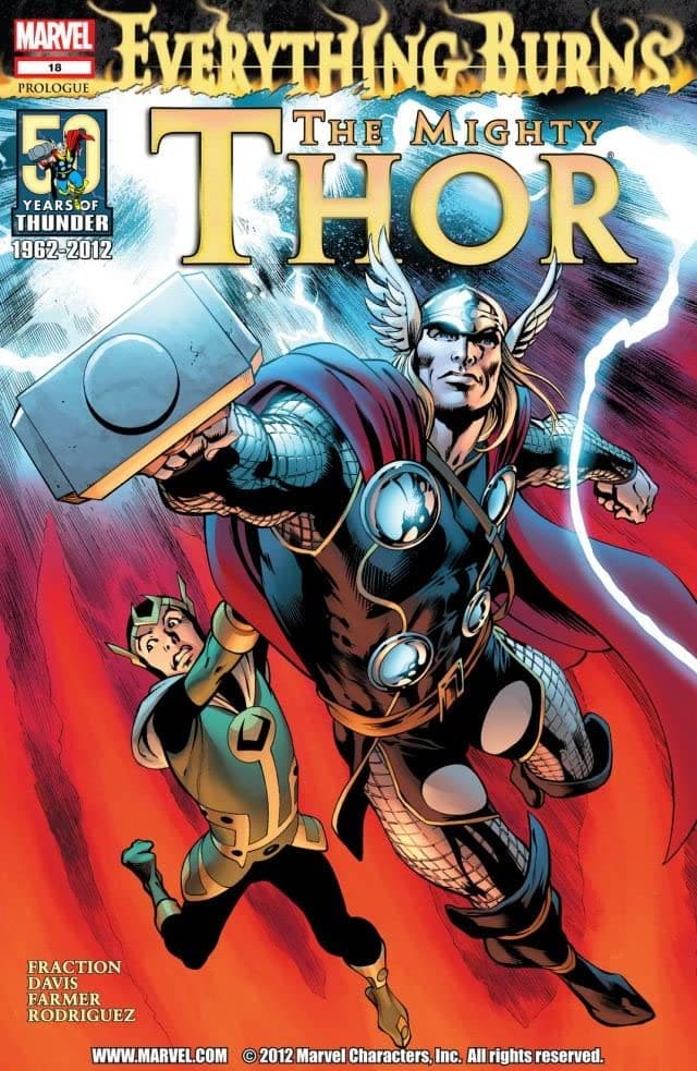 The Mighty Thor #18 cover