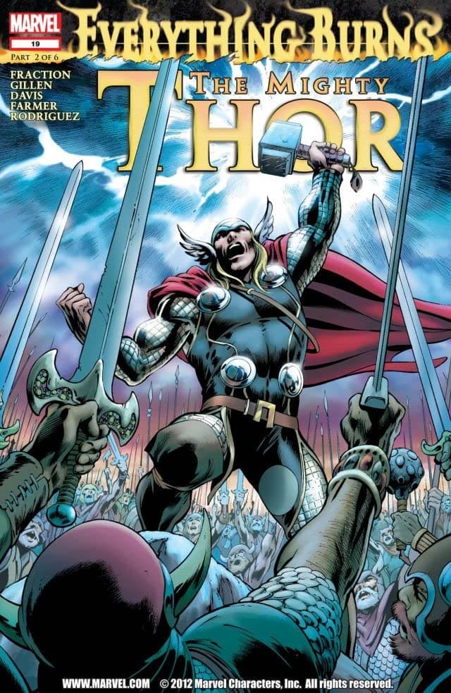 The Mighty Thor #19 cover