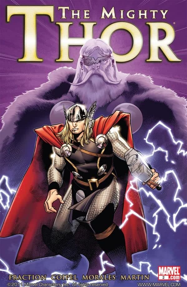 The Mighty Thor #2 cover