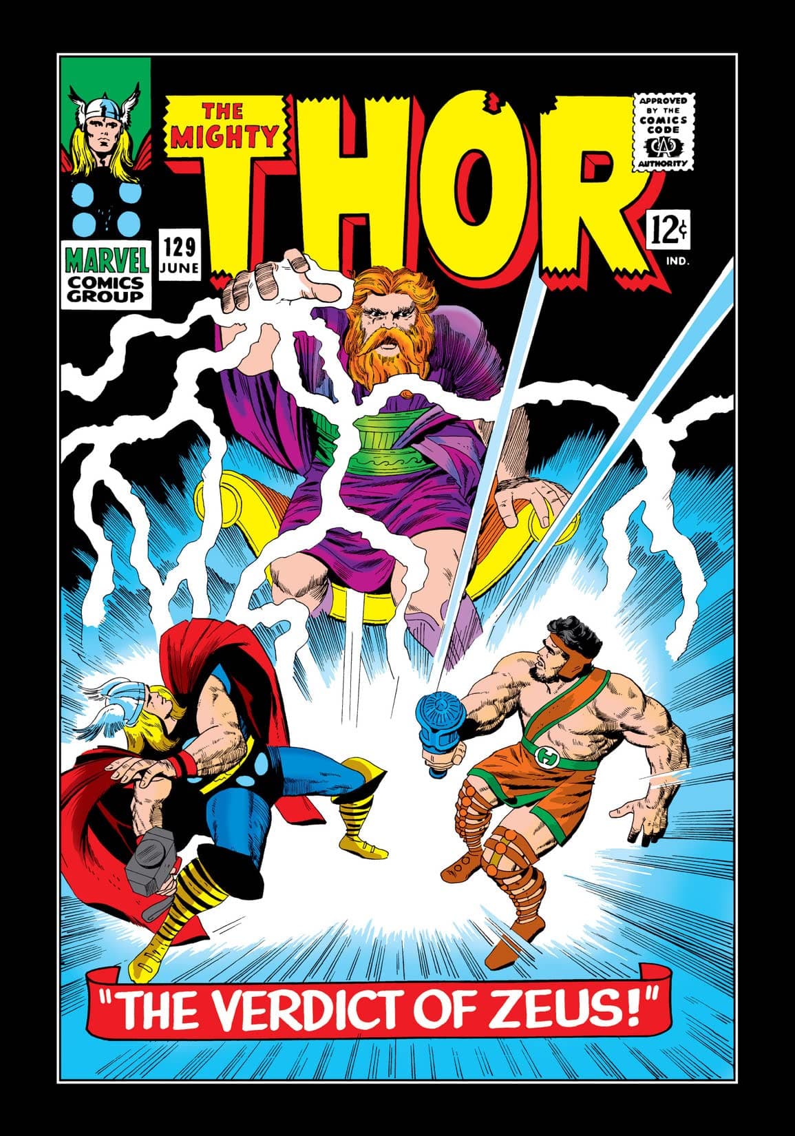 Thor #129 cover