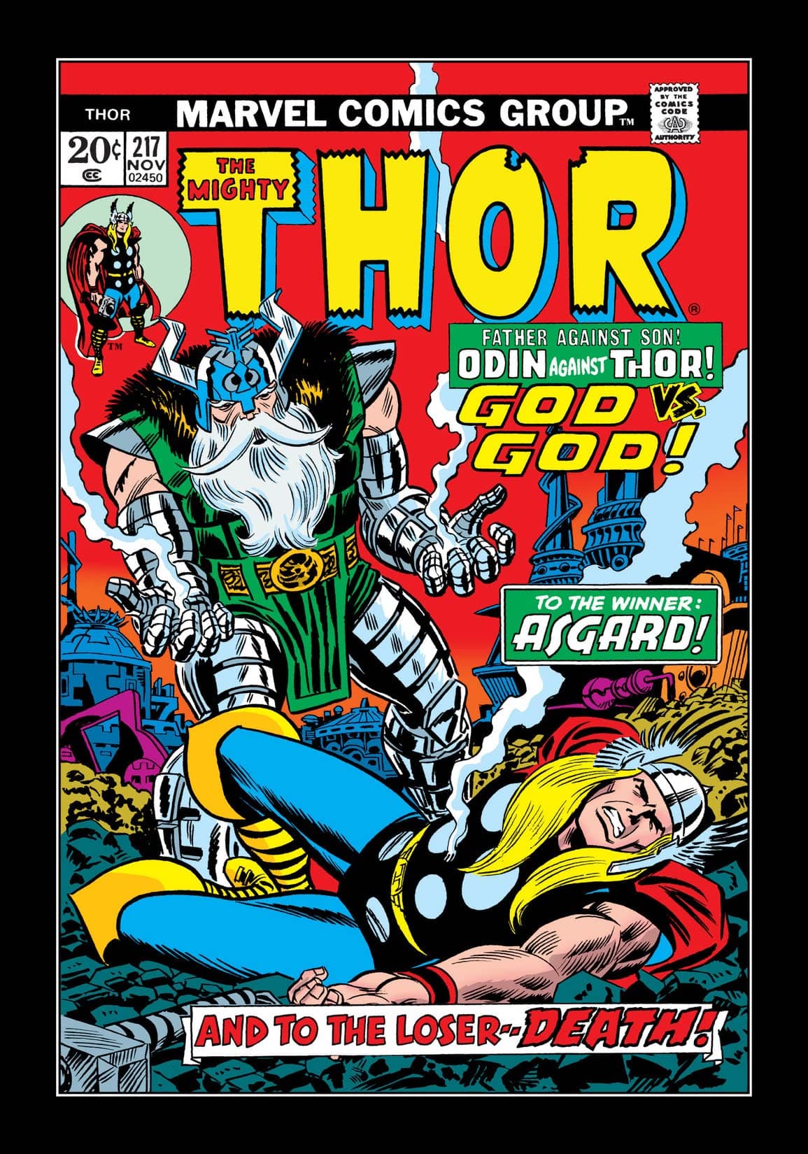 Thor #217 cover