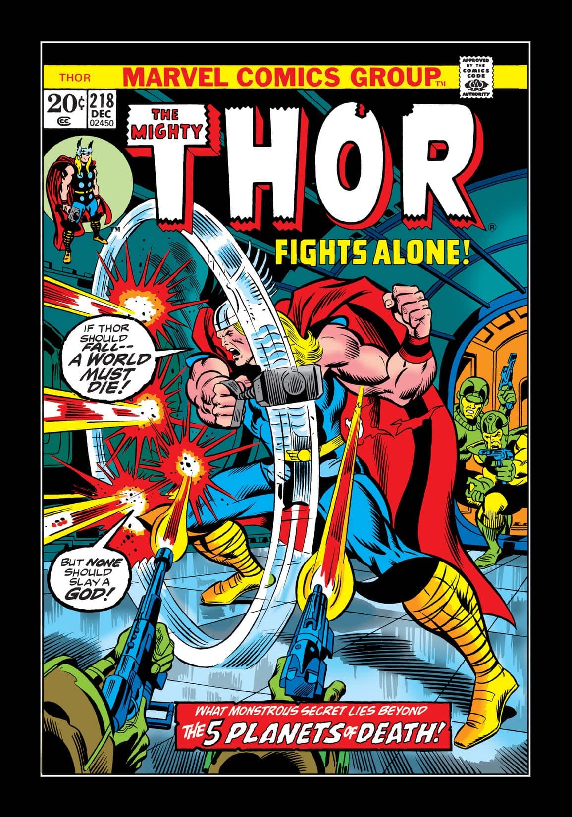 Thor #218 cover