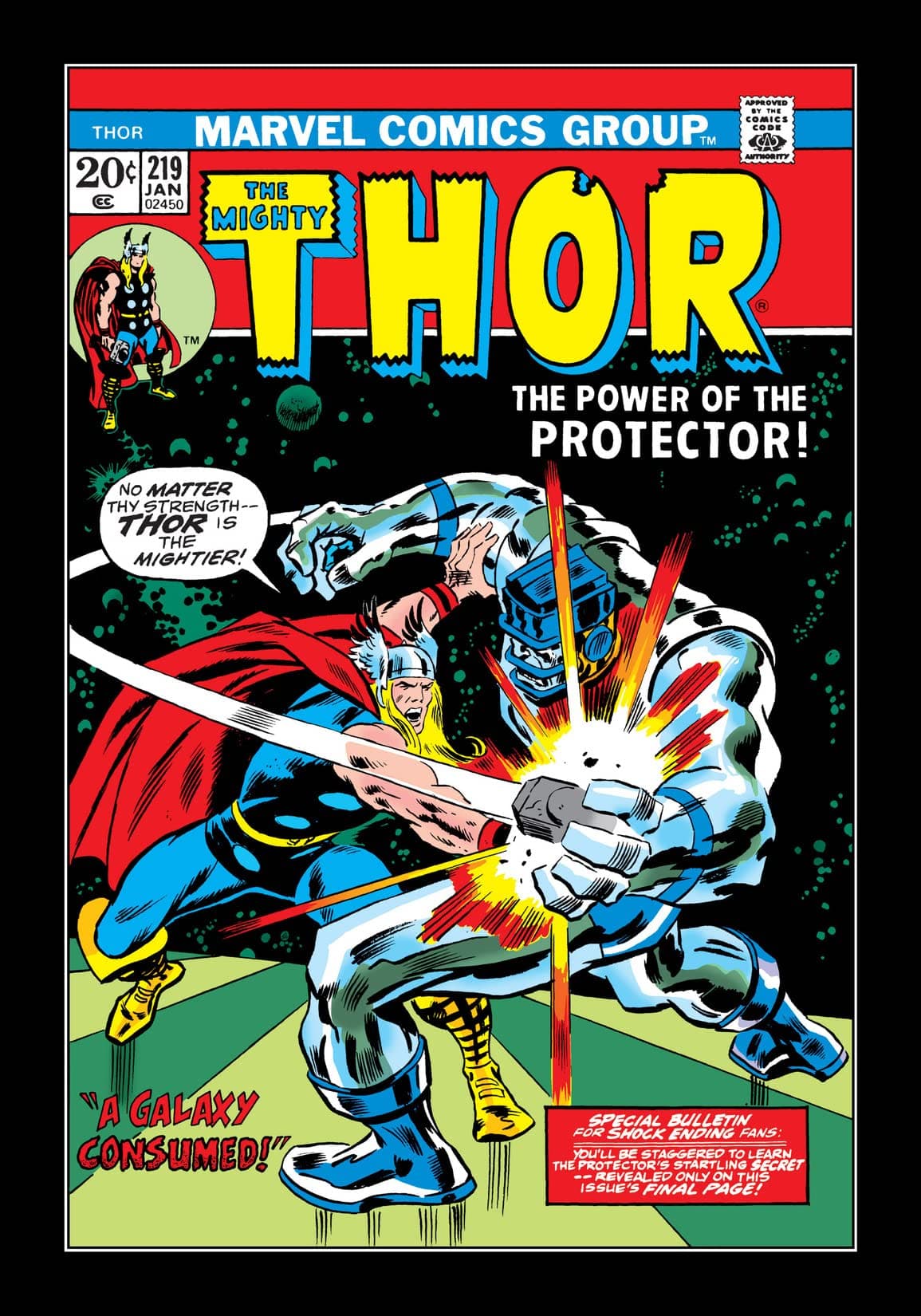 Thor #219 cover