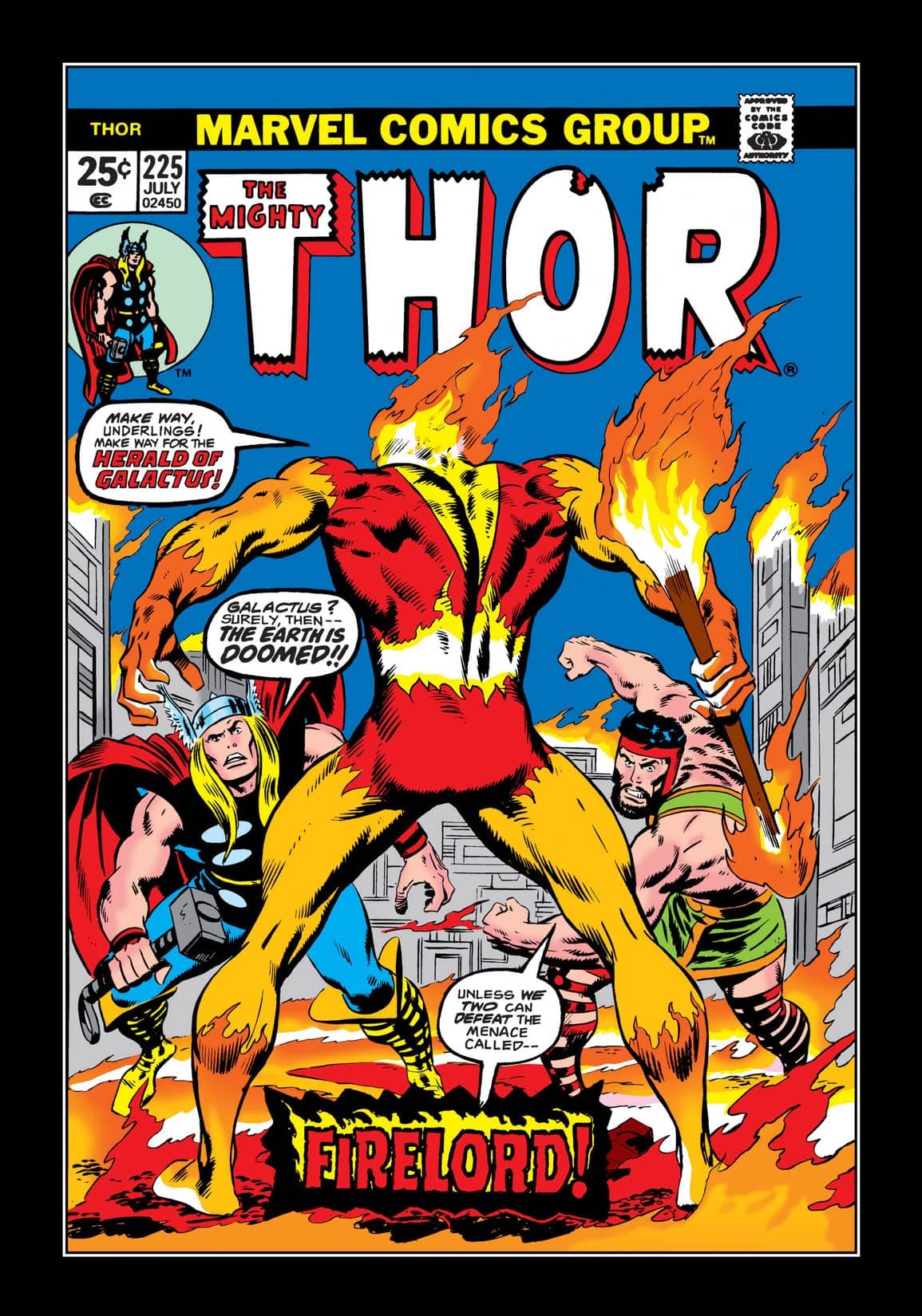 Thor #225 cover