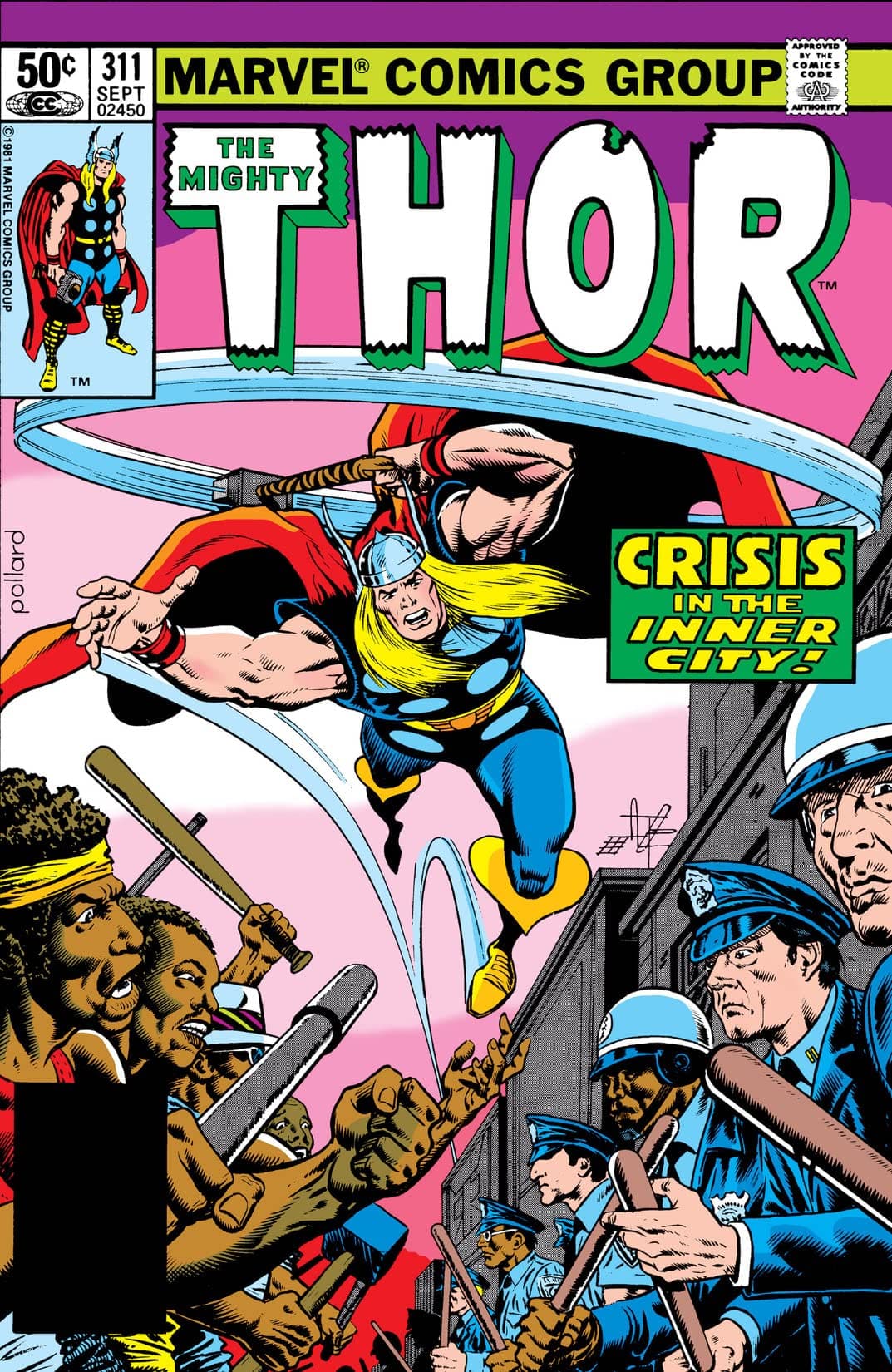 Thor #311 cover