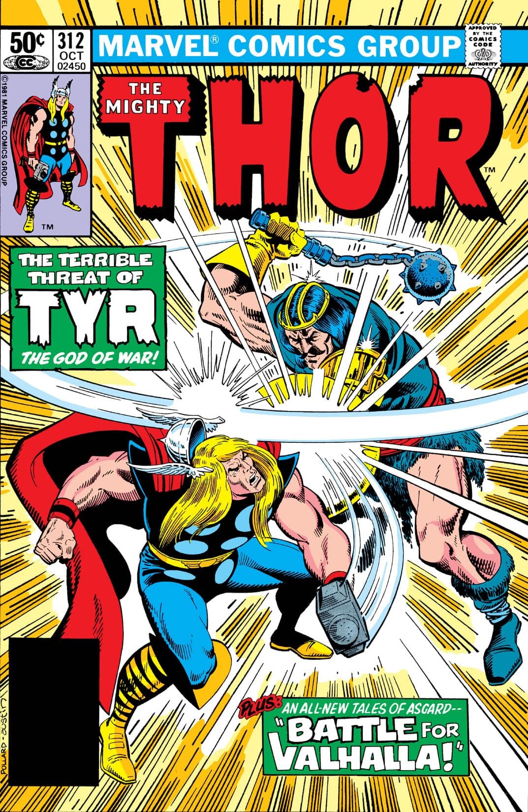 Thor #312 cover