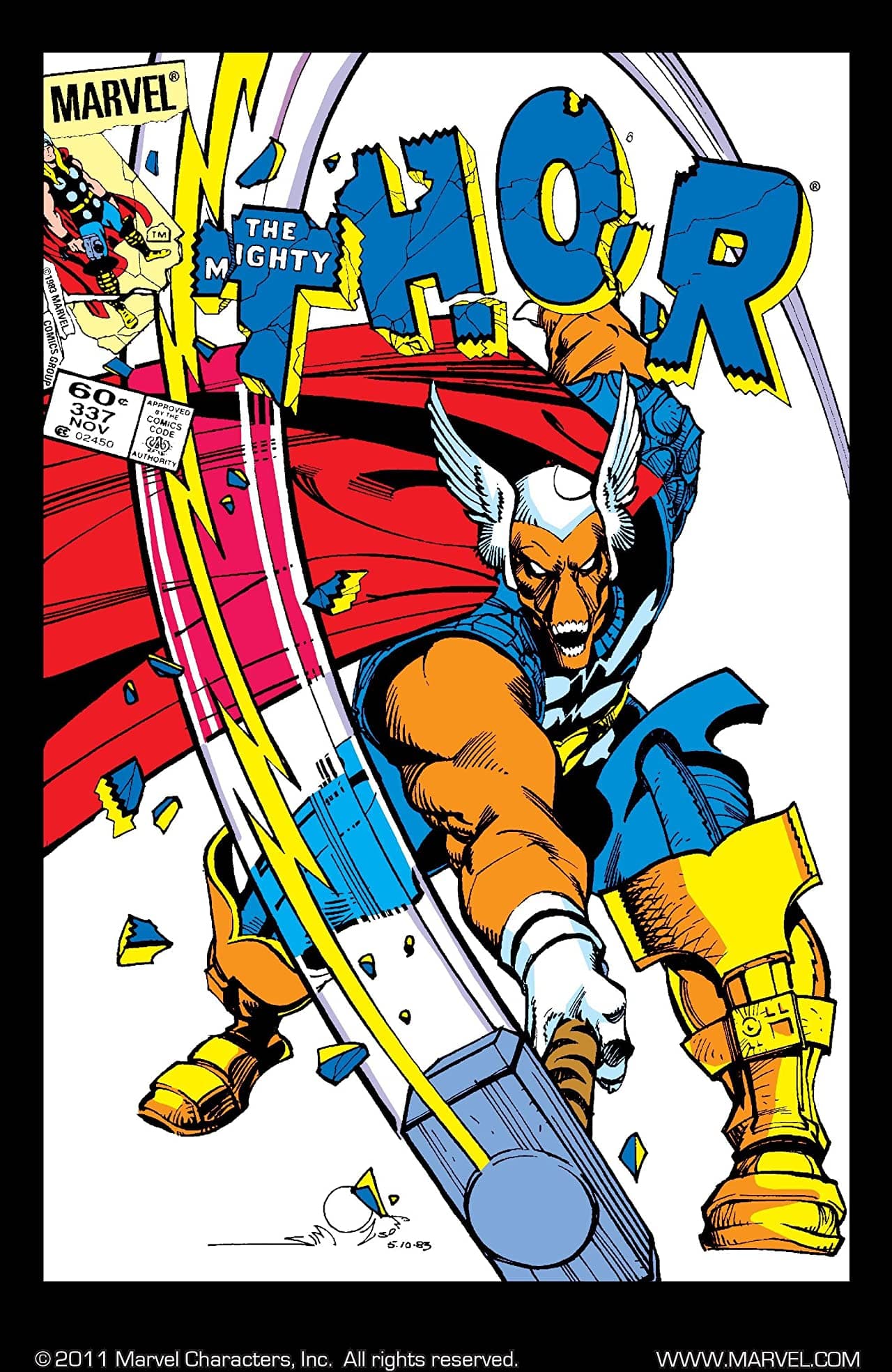 Thor #337 cover