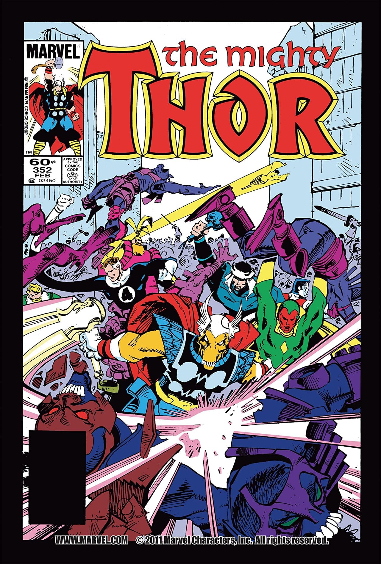 Thor #352 cover