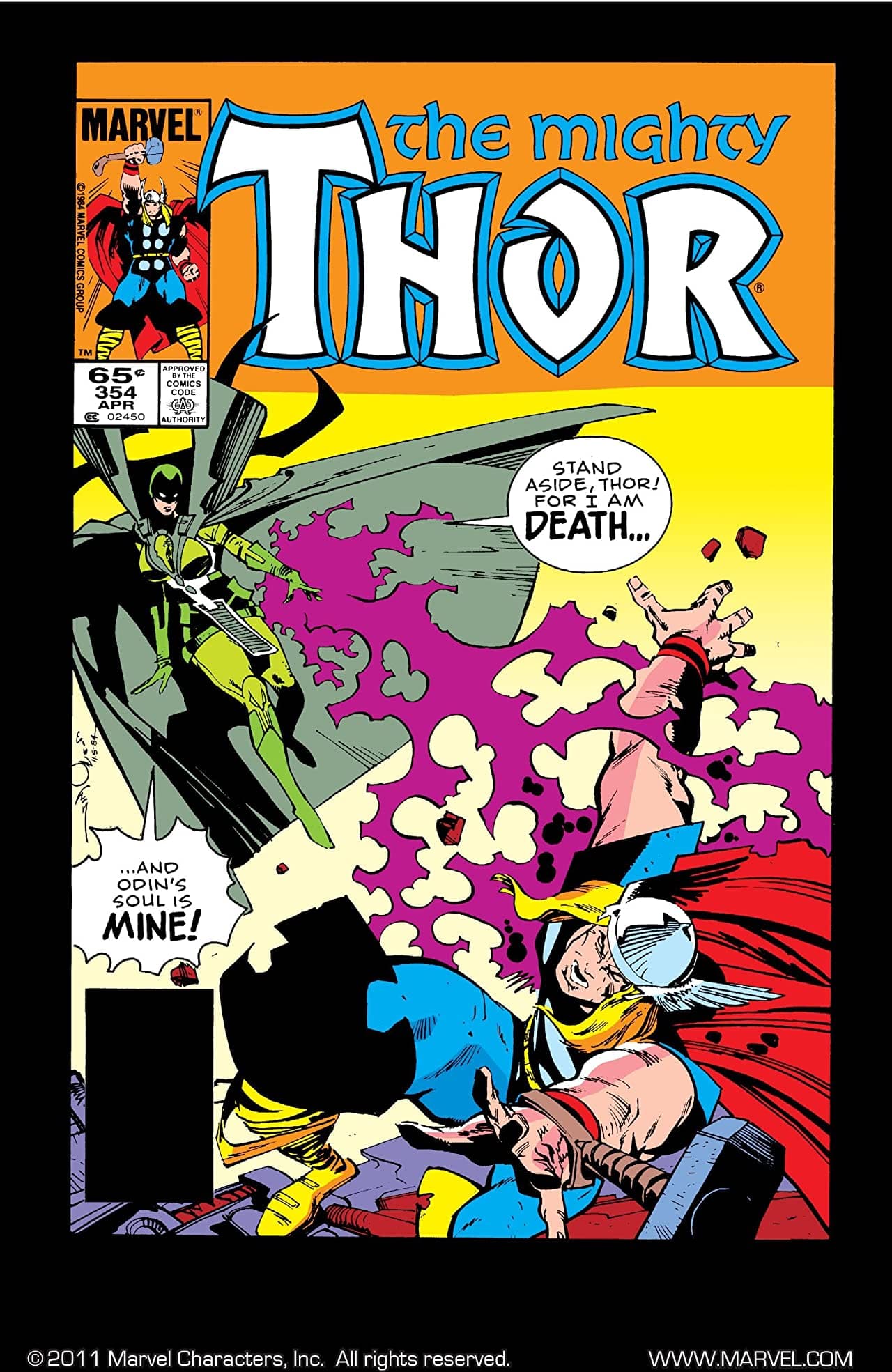 Thor #354 cover