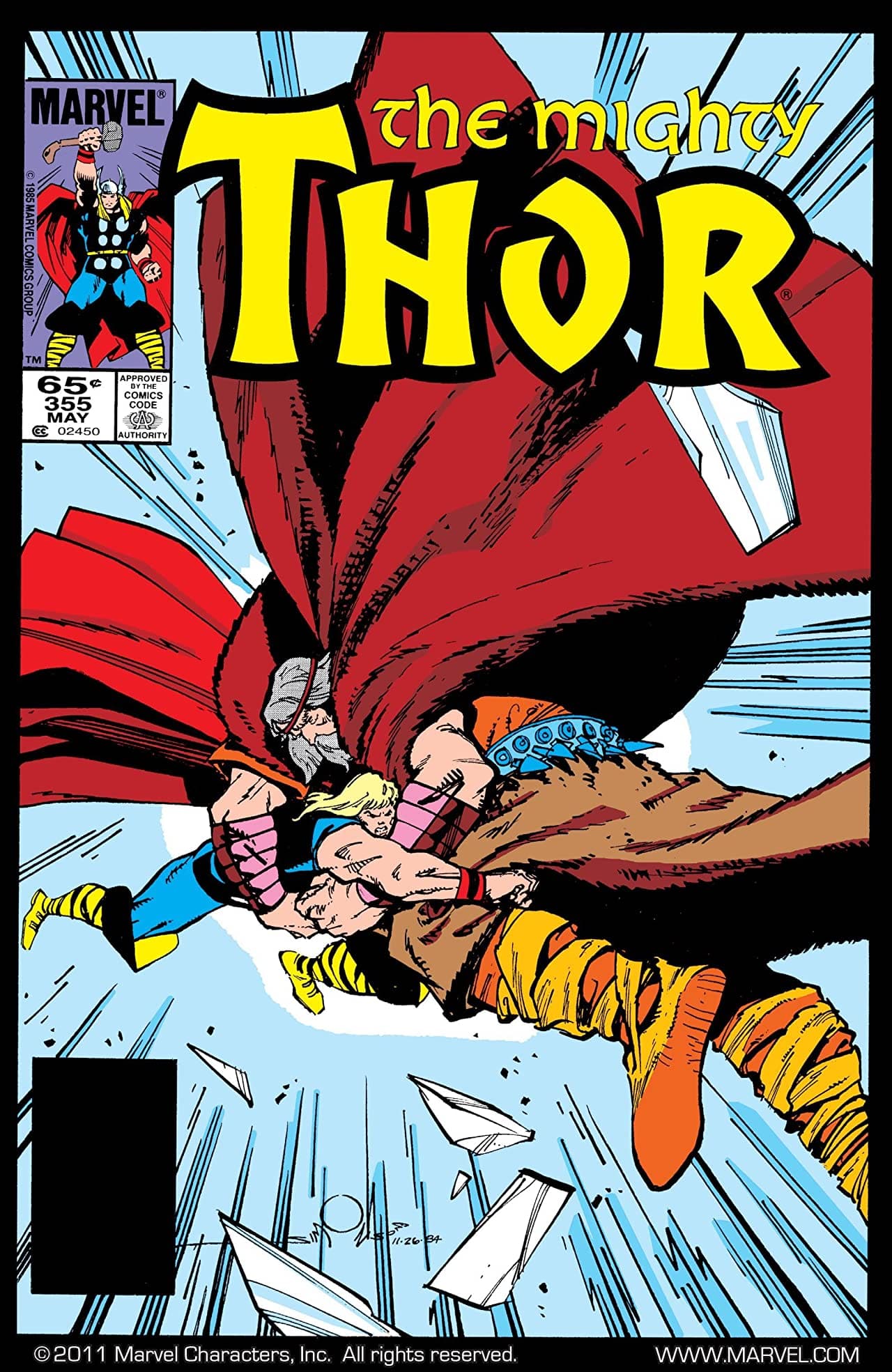 Thor #355 cover