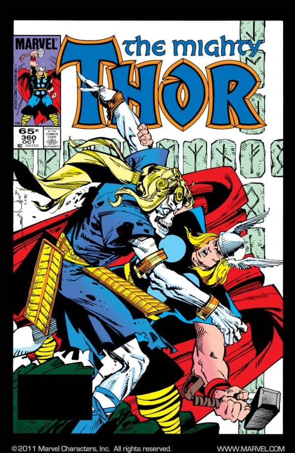 Thor #360 cover