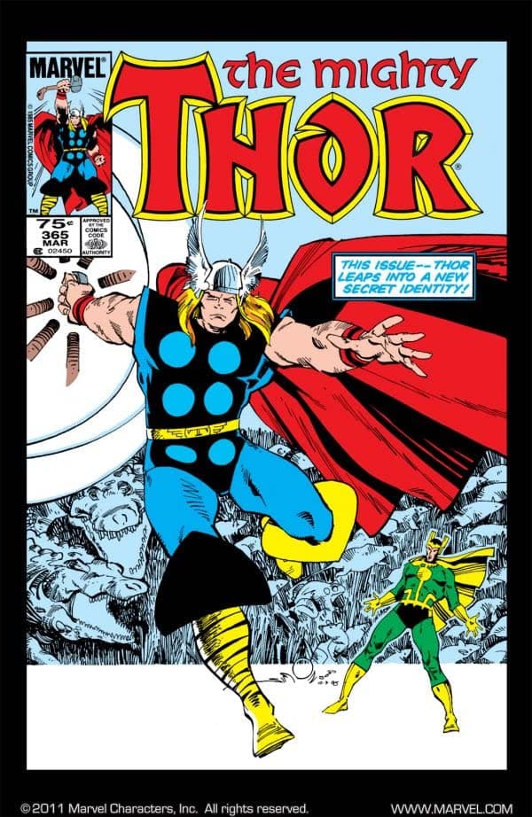 Thor #365 cover