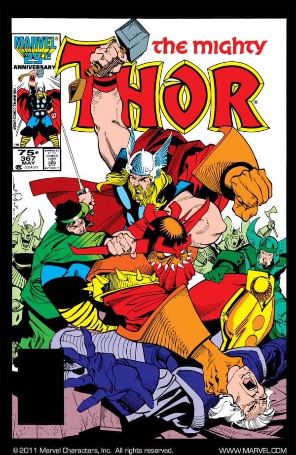 Thor #367 cover