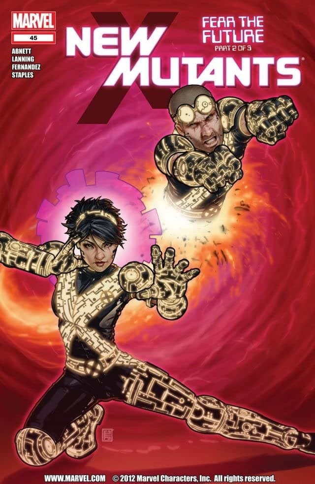 New Mutants #45 cover