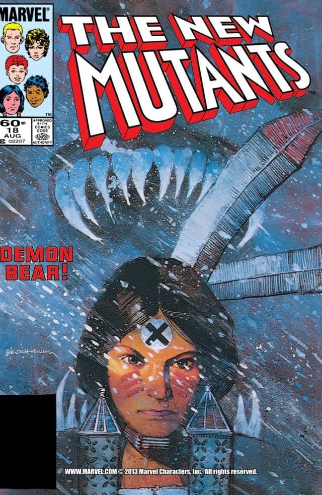 The New Mutants #18 cover