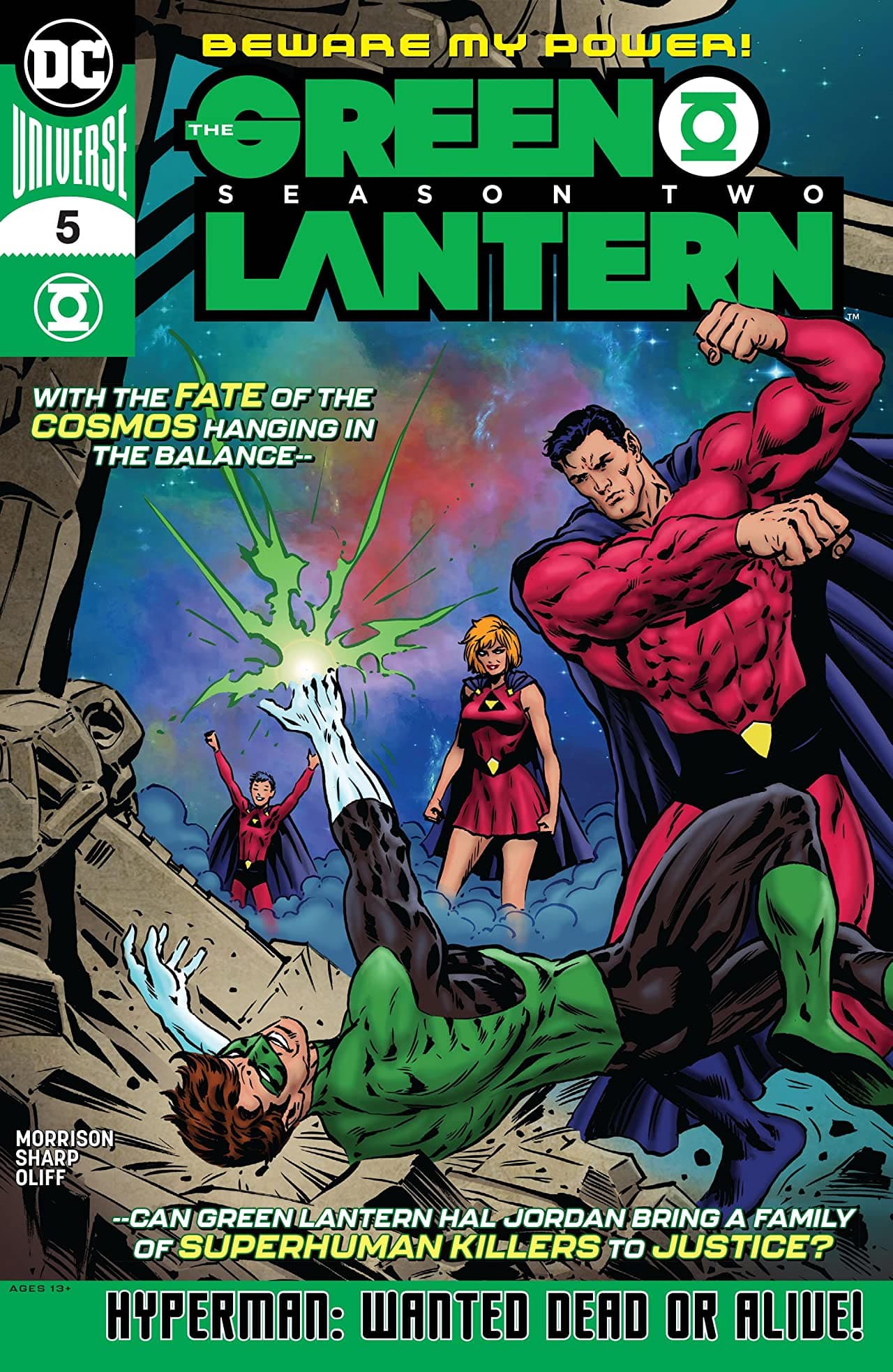 The Green Lantern Season Two #5 cover