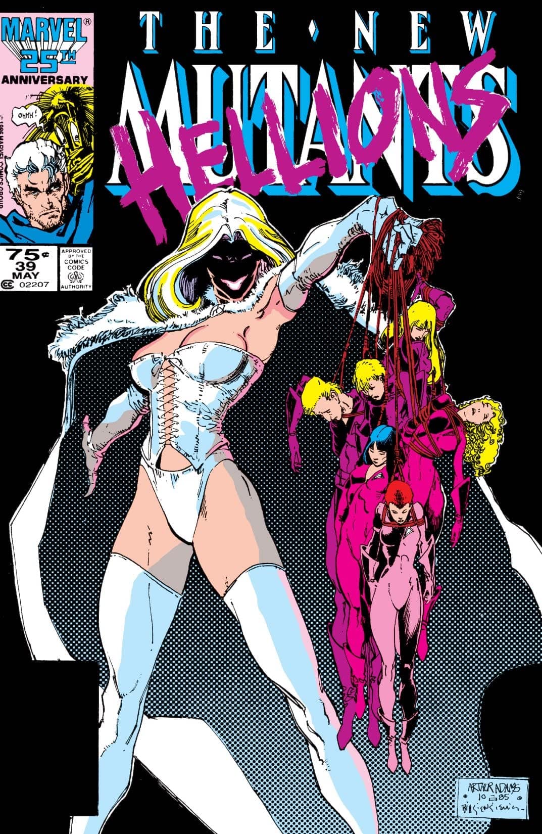 The New Mutants #39 cover